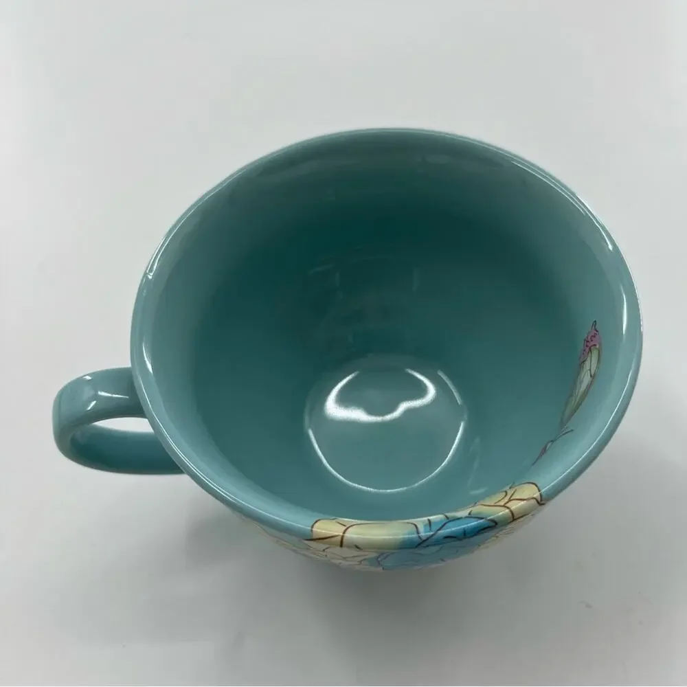 Disney Store Cinderella Princess Character Soup Mug Cup Blue